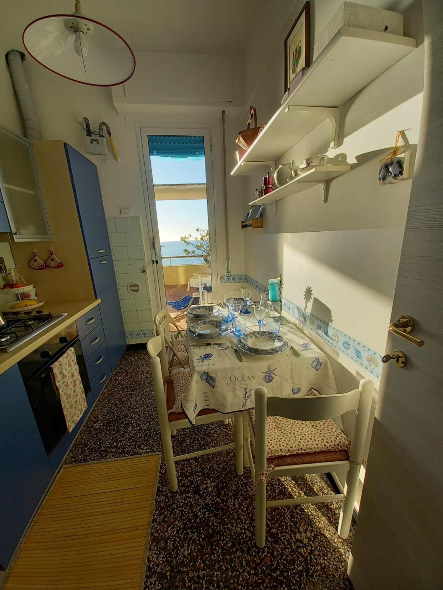 Attico Vista Mare Sestri Levante Eksteriør billede